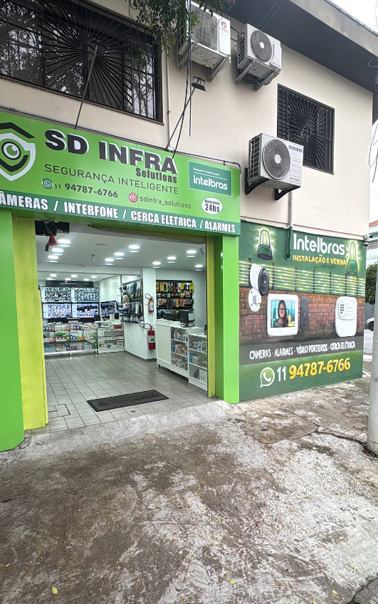Fachada Física da Loja SD Infra Solutions na Vila Maria